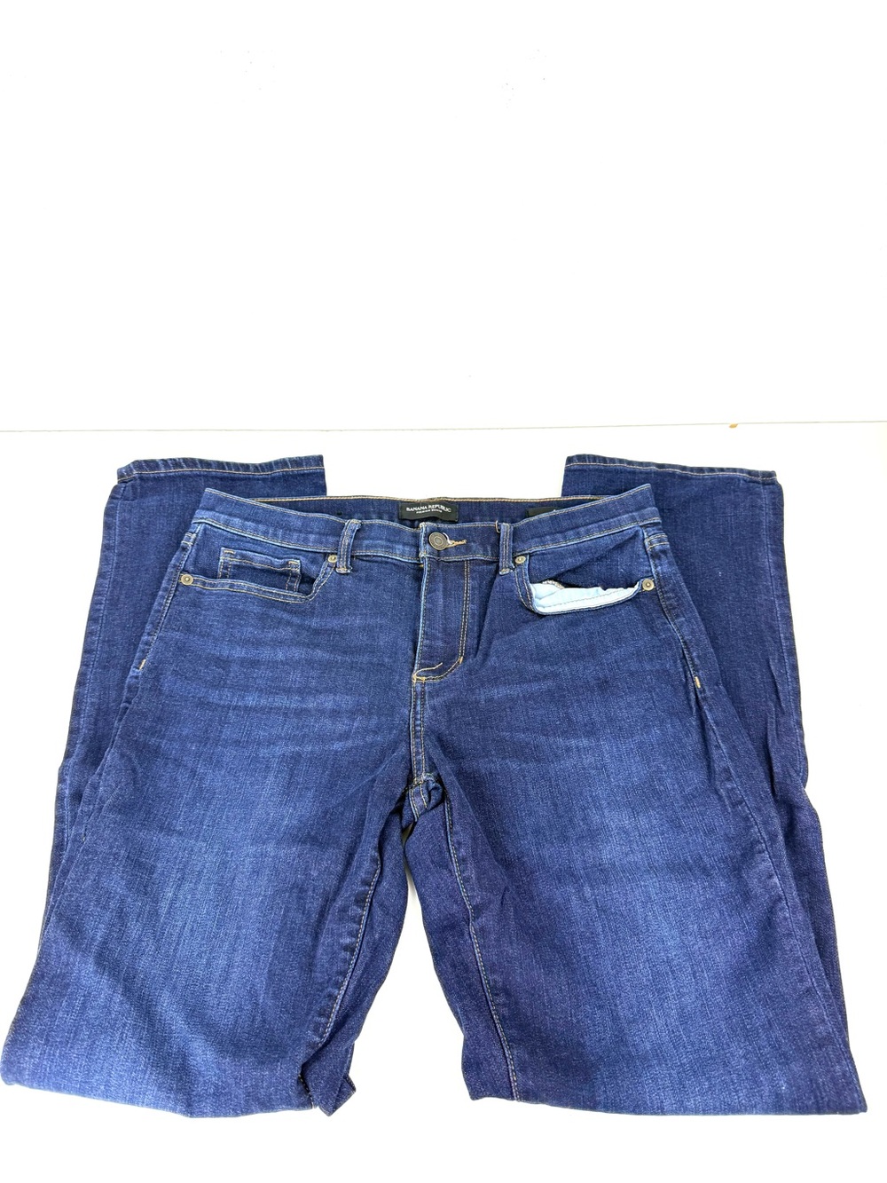 Banana Republic Girlfriend Lindsay Indigo Straight Leg Jeans 29